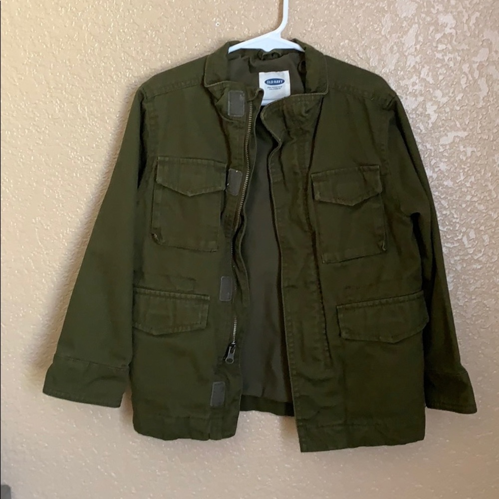 Toddler boy utility jacket